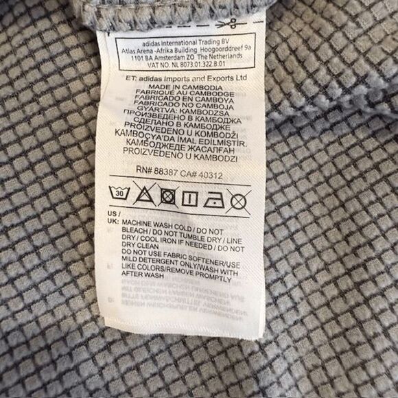 Adidas Golf Go-To Adapt 1/4 Zip Sweatshirt Black Charcoal Gray Men's XL - Picture 7 of 15